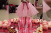 cupcakes and sweet treats arranged on a table