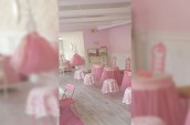 individual table set for a spa party