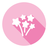 shooting stars icon